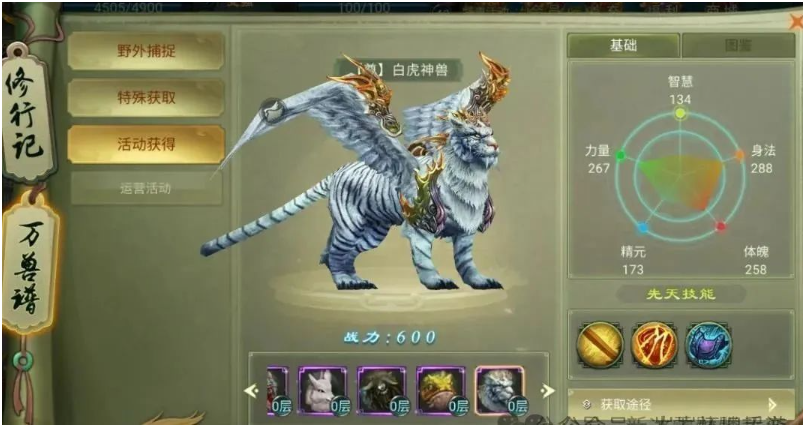 星辰变归来手游官网：雷猫灵兽属性装备属性攻略